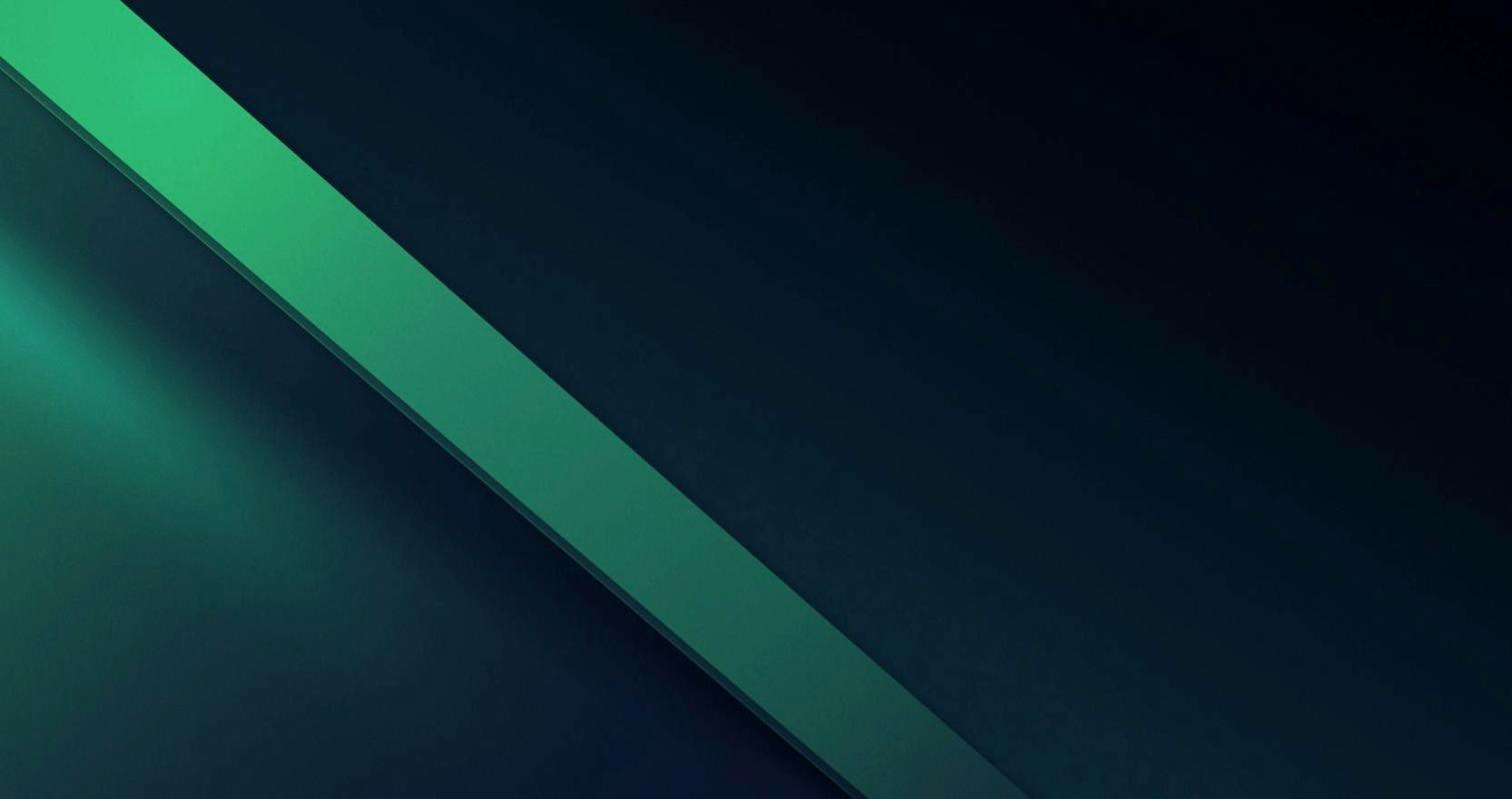 Diagonal green stripe